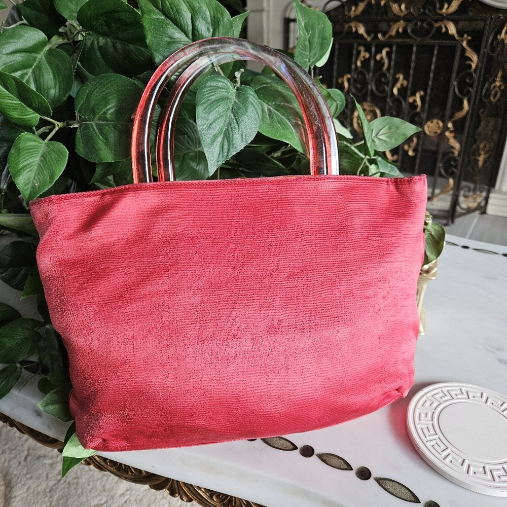 Prada Red Small Tote handbag
